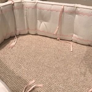 Pottery barn crib bumper